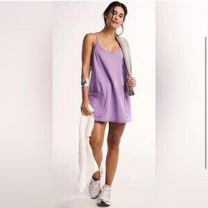 Free People Hot Shot Mini Tee Dress in Superberry